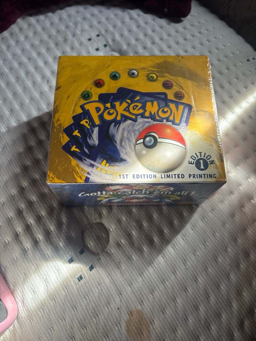 Pokémon TCG 1st Edition Base Set Booster Box Sealed (36 Packs) - Wizards of the
